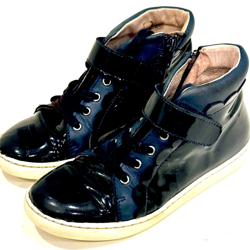 Girls Designers JICARDI PARIS High Top  Sneakers Sz. 1